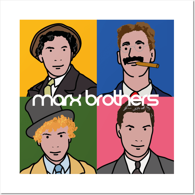 Marx Brothers Wall Art by Cleobule